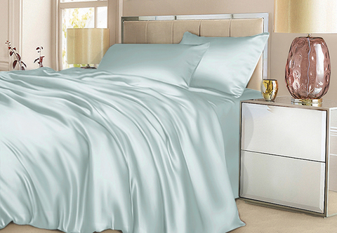 Постельное белье 2 спальное евро Luxe Dream Бирюзовый