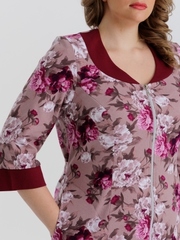 4074/2 Халат на молнии