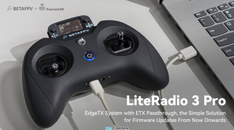 Аппаратура управления BetaFPV LiteRadio 3 Pro Radio Transmitter mode 2 elrs Mode 1
