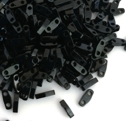 QTL-0401 Бисер Миюки квартер тила/Miyuki Quarter Tila Black