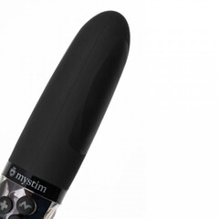 Вибратор Mystim Sleak Freak с электростимуляцией, черный