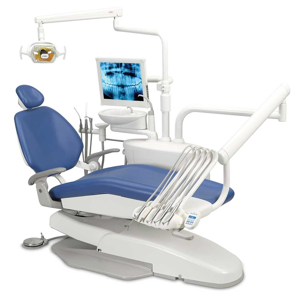 A-Dec 200 стоматологическая установка с верхней подачей инструментов