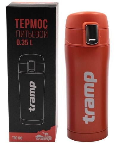 Картинка термос Tramp trc-106 оранжевый - 6