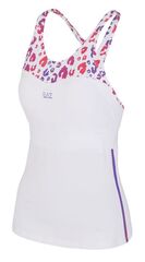 Топ теннисный EA7 Women Jersey Tank - white