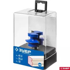 ЗУБР 41.3 x 29 мм, хвостовик 12 мм, фреза комбинированная универсальная, Профессионал (28729-41.3)