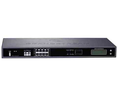 Grandstream UCM6208 - IP ATC. До 800 абонентов / 100 одновременных вызовов, до 6 конф., до 32 участников в конф., 2хFXS, 8xFXO, 1xWAN, 1xLAN