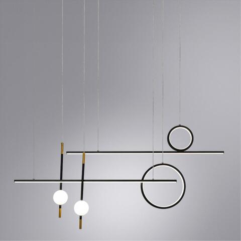 Подвесной светодиодный светильник Arte Lamp POLARIS A2610SP-85BK