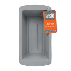 Форма силиконовая, прямоугольная, 24,5*13,5*5 см. MARMITON Basic