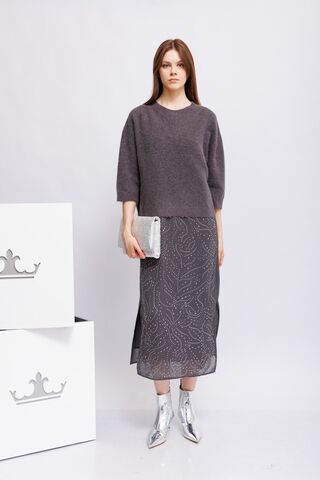 Oui Джемпер с пушистым ворсом альпаки