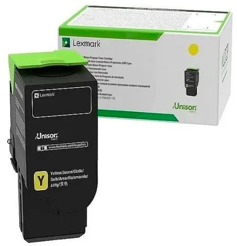 Лазерный картридж Lexmark 78C5UYE желтый