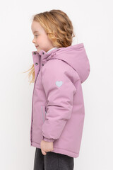 куртка  для девочки  ВК 38096/4 ГР ( 92-128)