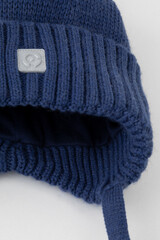 шапка  для мальчика  КВ 20401/ш/синий