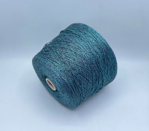 Lanifico del olivo (пр.Италия),art-Eviva 340м/100гр, 36% Вискоза, 19% Хлопок, 45%Полиэстер, цвет-Фиолетовый+зеленый+бирюза, арт.36780