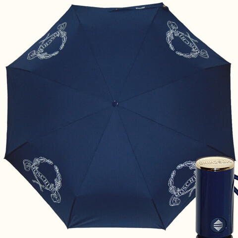 синий зонт автомат