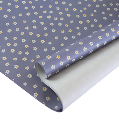 Упаковочная бумага, Ромашки, 0,7*1 м, 5 листов