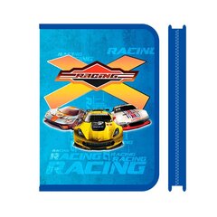 
          Папка 1 отделение, А4 230х325х25 мм, Пчелка, пластик, дизайн с двух сторон, молния вокруг, "Трио-Х"