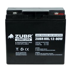 Аккумулятор ZUBR HRL12-80W