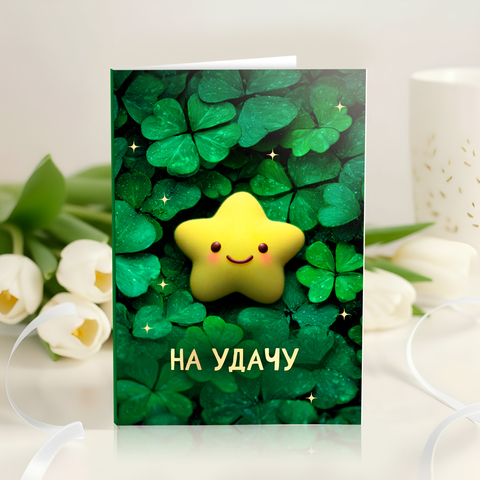 Открытка 4 шоколадки 