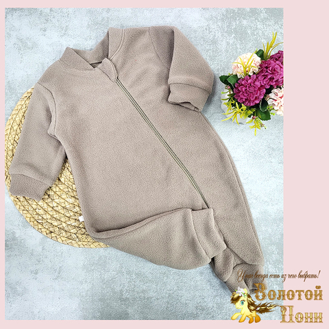 Комбинезон флис детский (68-86) 260113-Q4110