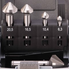 Набор зенковок 90° 6,3-25мм DIN335C 3z HSS 5шт Ruko 102154RO