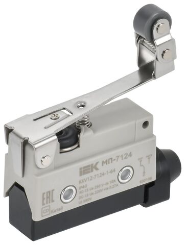 Микр. конц. МП-7124 рычаг с рег. рол. IP40 IEK