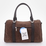 Сумка Саломея 217 эко-замша шоколад