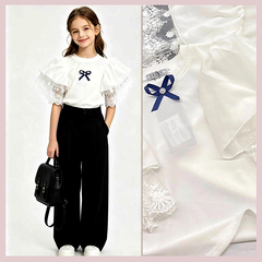 Блуза девочке (9-12) 260410-S2091