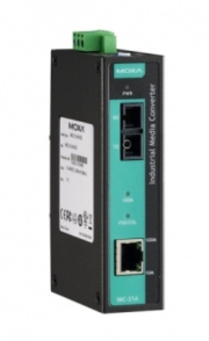 Медиа-конвертер MOXA IMC-21A-S-SC-T