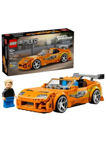 Конструктор Speed Champions 77260 Toyota Supra MK4 Форсаж