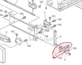 Ограничитель тандемного лотка Ricoh D0626702