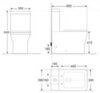 BelBagno BB146SC Сиденье дюропластовое с быстросъёмными петлями, механизмом Soft Close 362x424x44