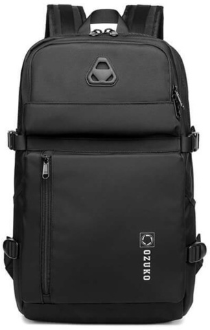 Картинка рюкзак городской Ozuko 9479 Black - 3