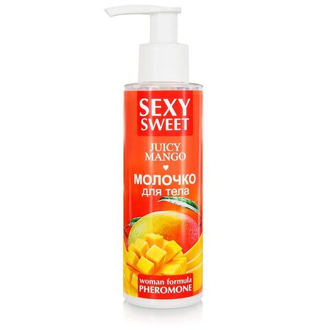 Молочко для тела с феромонами и ароматом манго Sexy Sweet Juicy Mango