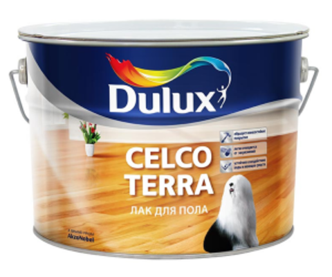 Dulux Celco Terra 20/Дулюкс Селко Терра 20 лак для паркета полуматовый