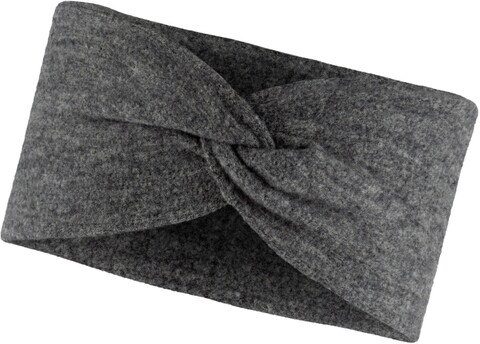 Картинка повязка Buff Headband Merino Fleece Grey - 1