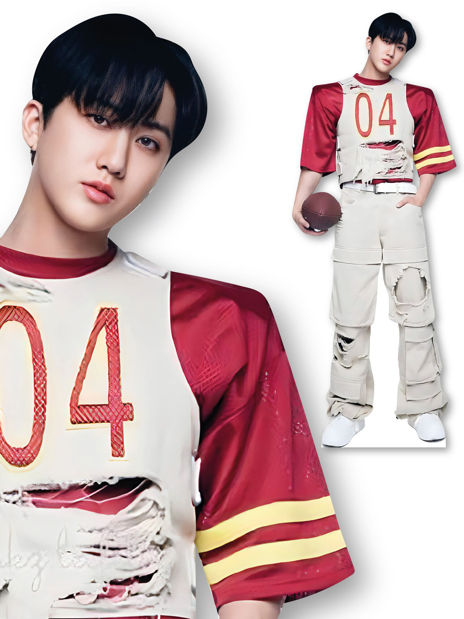 Ростовая фигура Чанбин (Сhangbin) (Stray Kids) вид 5 (680х1800 мм ...