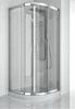 Aquanet 185040 Компл.2 - NAA2142 Душевая шторка Alfa (1000х1000х2000) стекло прозрачное хром, R550 (185040)