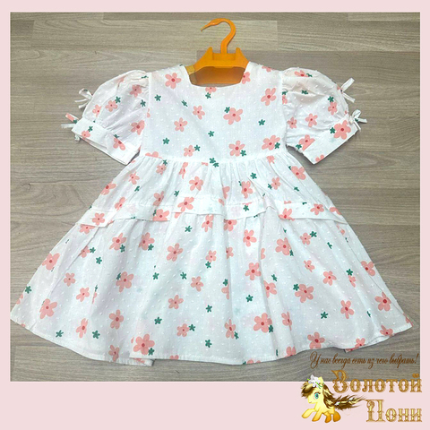 Платье хлопок/батист (3-6) 250421-FY8098