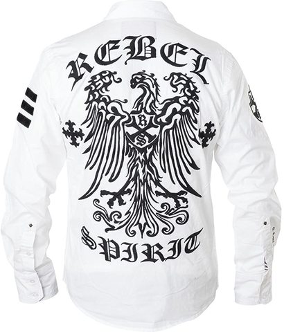 Rebel Spirit | Рубашка мужская LSW141659 спина