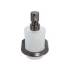 Cezares LINER-SOIS-V-GM LINER-SOIS-V-GM Диспенсер для мыла подвесной, стекло, исполнение оружейная сталь