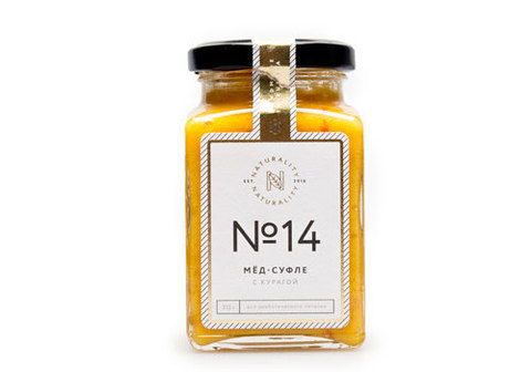 Мед-суфле "Naturality" с курагой, 310г