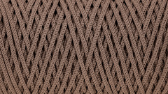 Cappuccino polyester cord 2 mm