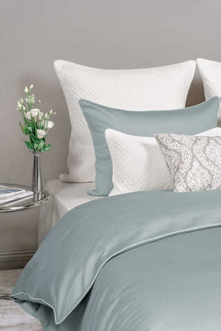 Постельное белье 2 спальное евро макси Сlaire Batiste Atelier Lot бирюзовое
