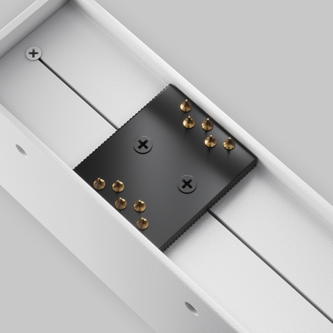 Трековый светодиодный светильник Maytoni Points TR128B-24W3K-M-W