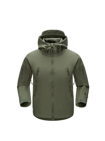 Куртка Shark Skin Soft Shell на флисе (олива)