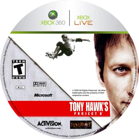 Tony Hawk's Project 8 [Xbox 360]