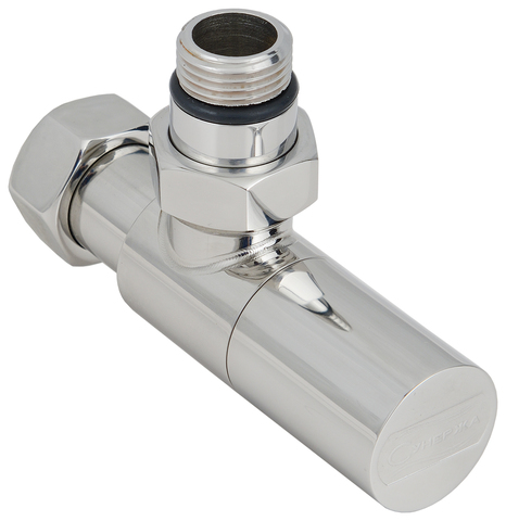 Сунержа 05-1400-1234 Вентиль угловой (цилиндр) G 1/2" НР х G 3/4" НГ (Состаренная бронза)