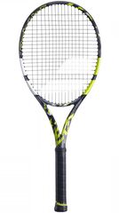 Теннисная ракетка Babolat Pure Aero+ - grey/yellow/white + струны + натяжка в подарок