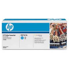 Картридж HP CE741A для принтеров HP Color LaserJet Professional CP5225, CP5225n, CP5225dn (голубой, 7300 стр.)
