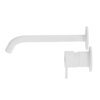 Cezares LEAF-BLI2-20-L-01-W0 LEAF-BLI2-20-L-01-W0 Смеситель для раковины встраиваемый однорычажный, на два отверстия, длина излива 20 см, исполнение Хром